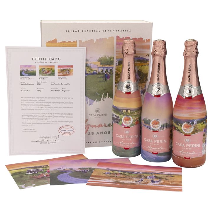 BOX AQUARELA 25 ANOS (3X750ML) 